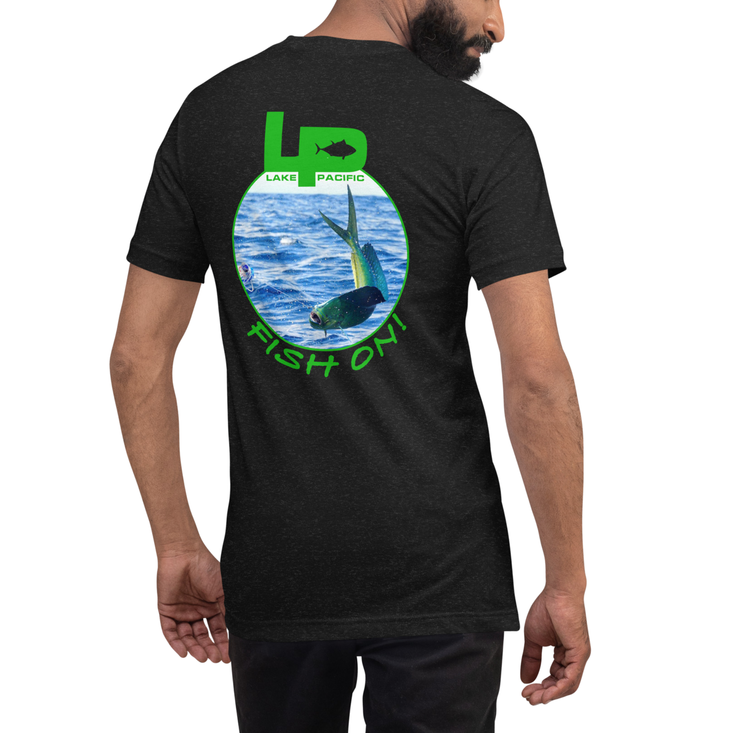 Lake Pacific Tee – Fish On! (Dorado)