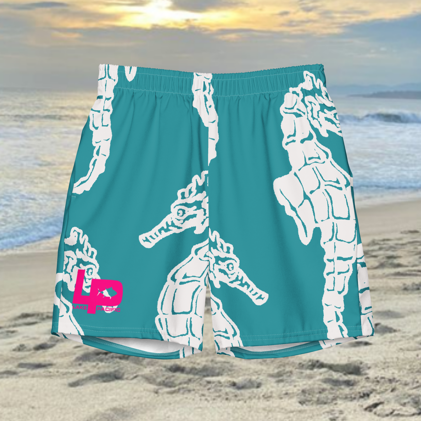 Lake Pacific Recycled Swim Trunks – Built for the Water, Designed for Comfort