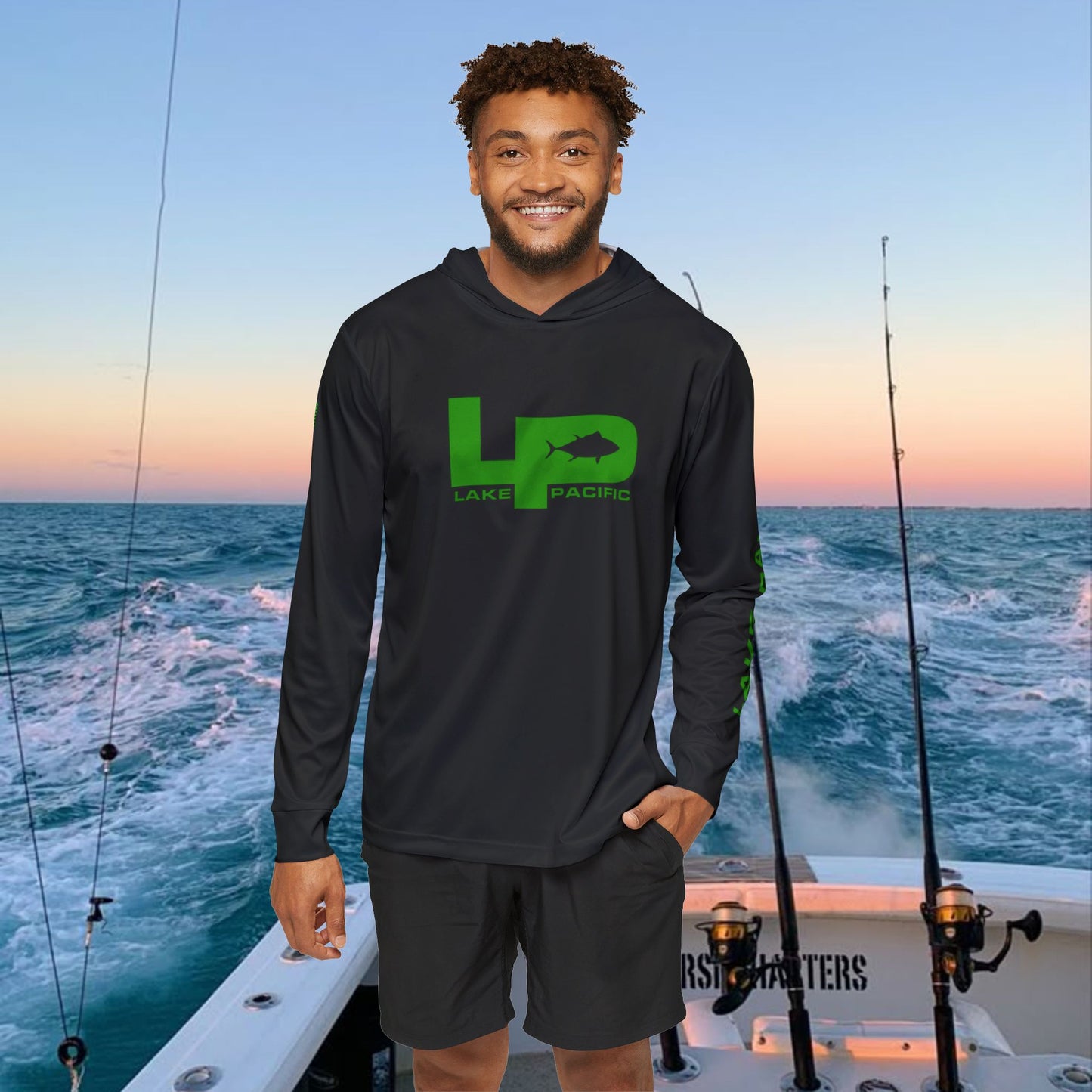 Lake Pacific Performance Fishing Hoodie – LP Logo