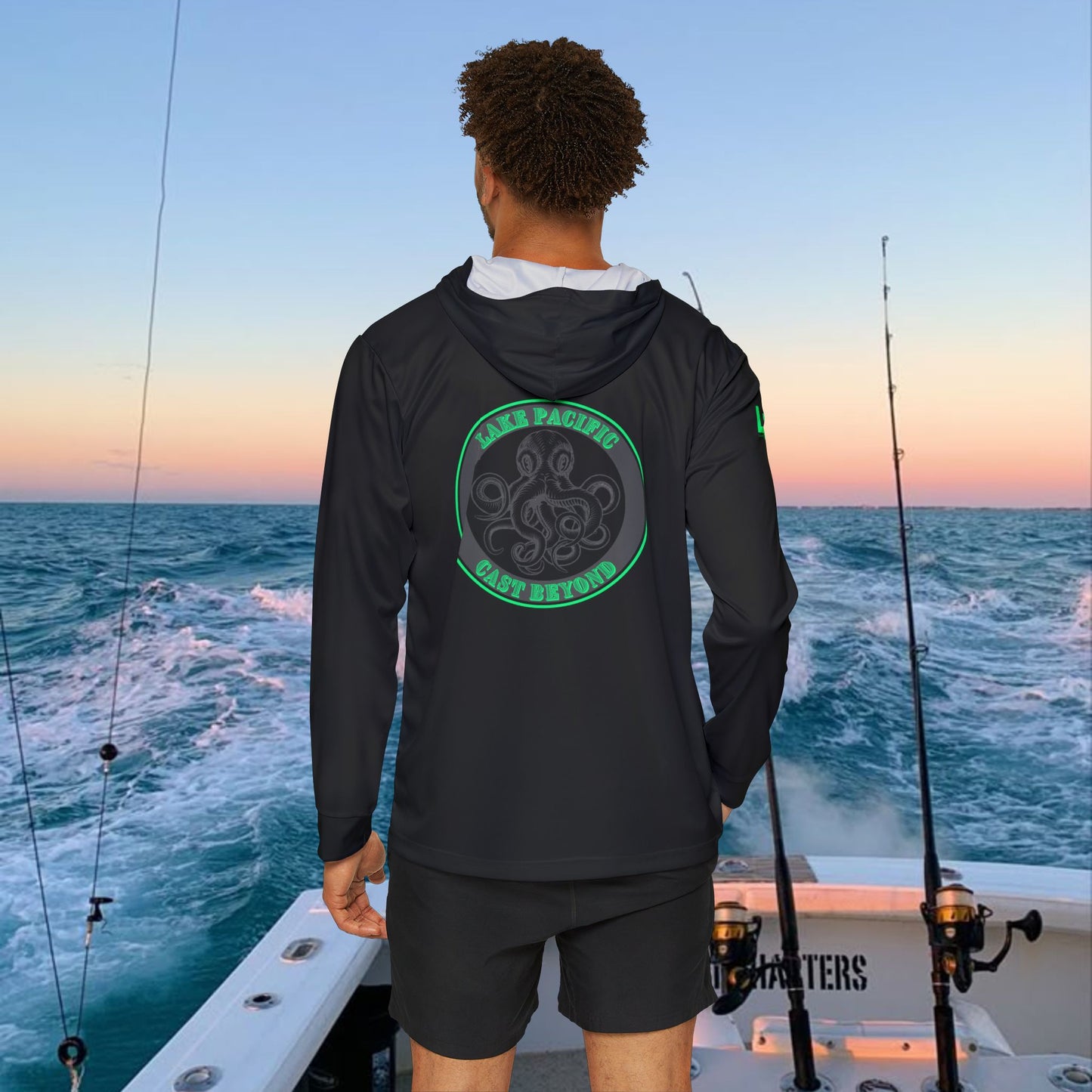 Lake Pacific Performance Fishing Hoodie — Octo