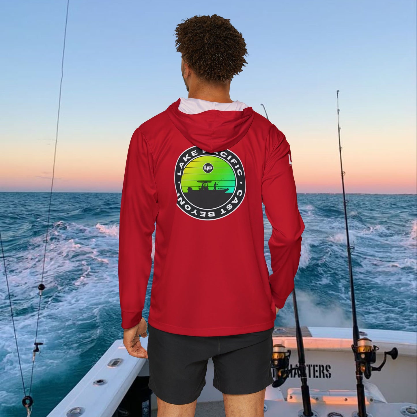 Lake Pacific Performance Fishing Hoodie — Silhouette