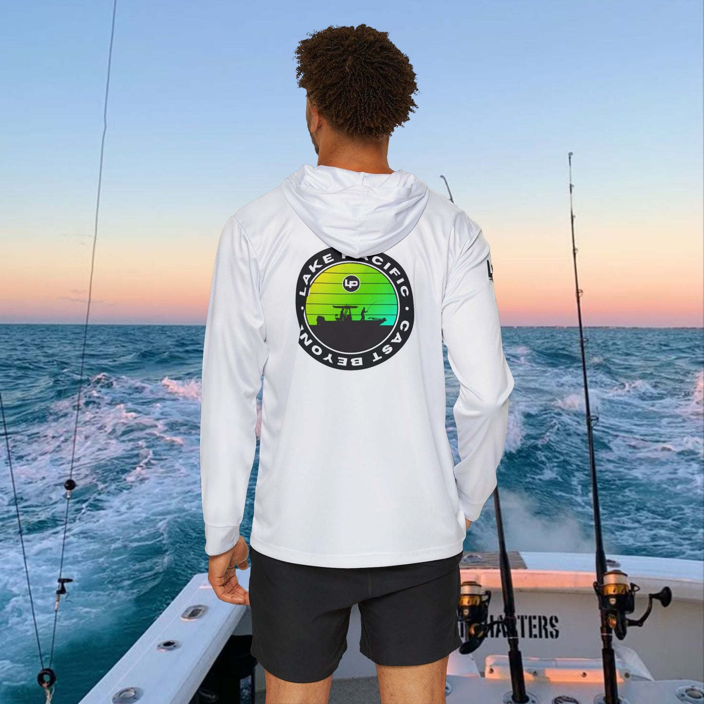 Lake Pacific Performance Fishing Hoodie — Silhouette