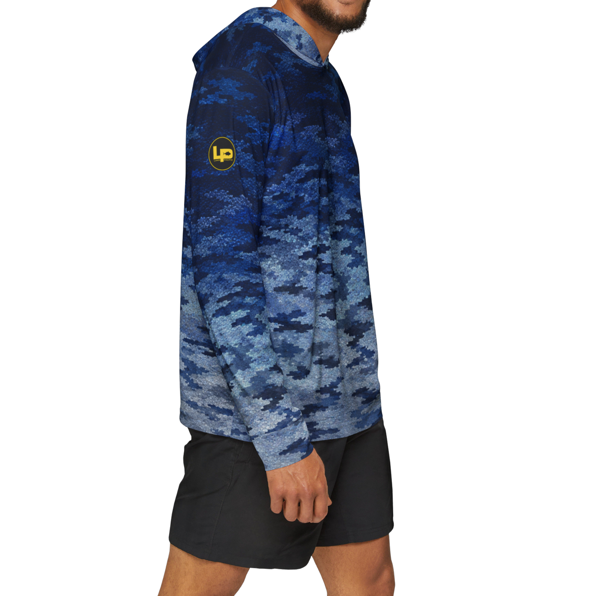 Lake Pacific Bluefin fishing hoodie – offshore pelagic UPF 50+ sun protection hoodie
