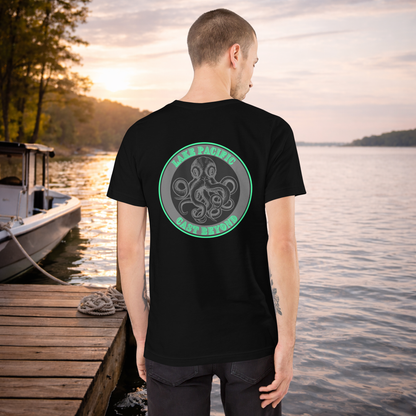 Octopus Cast Beyond design artwork for Lake Pacific coastal t-shirt