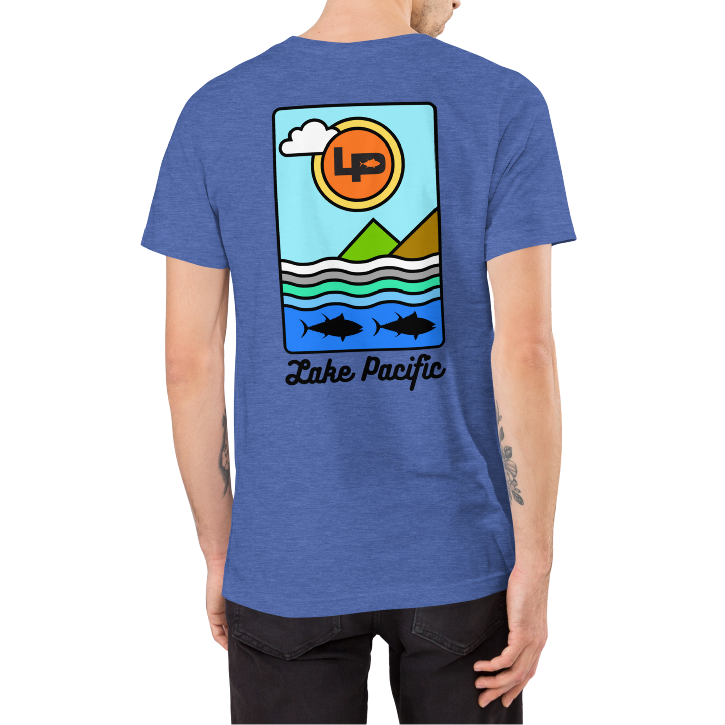 Lake Pacific Tee – Cartoon