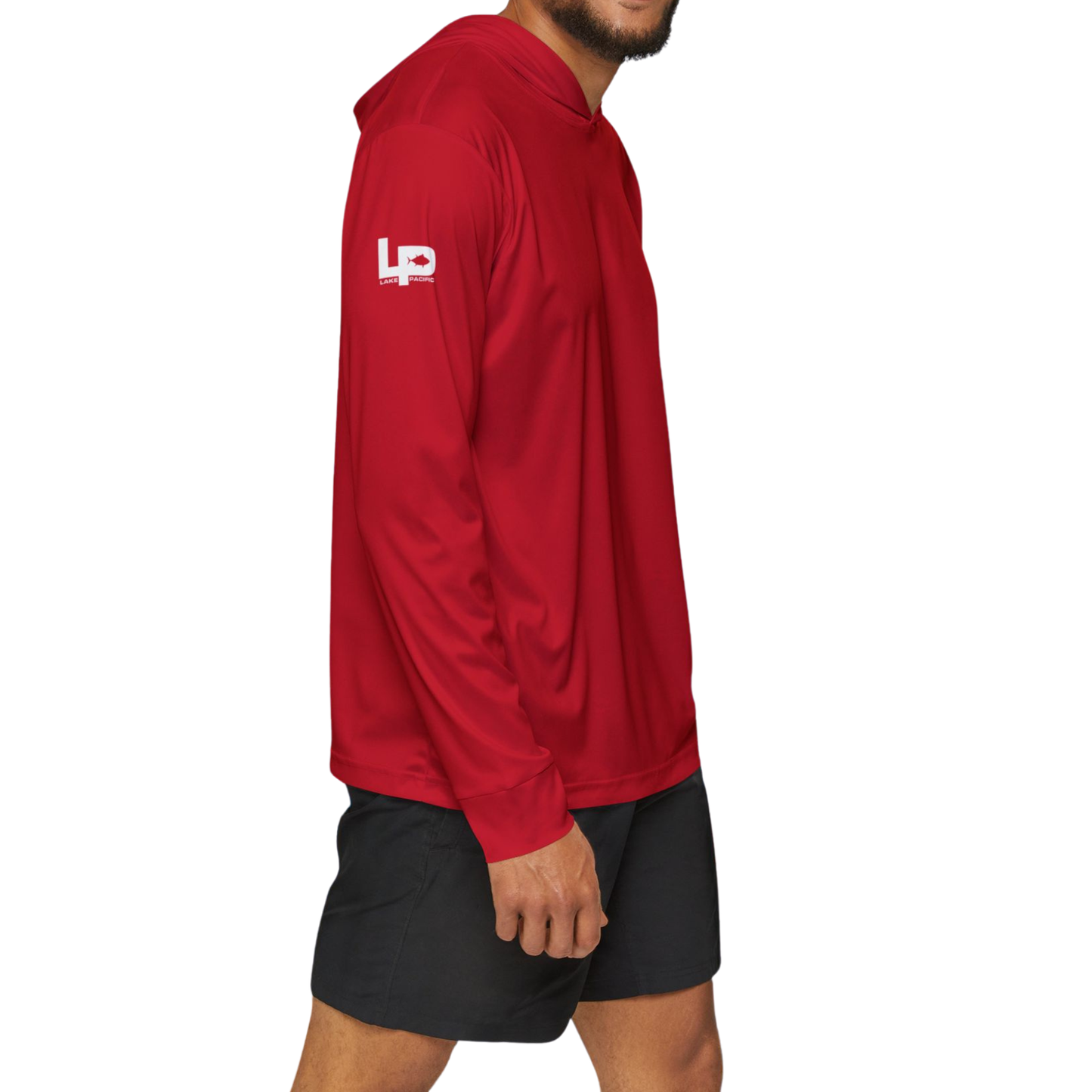 Lake Pacific Performance Fishing Hoodie — Silhouette