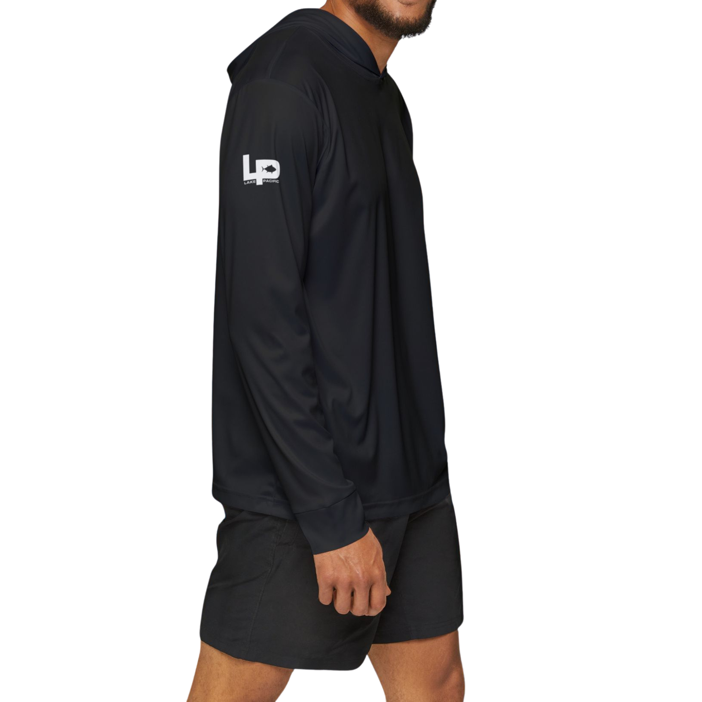 Lake Pacific Performance Fishing Hoodie — Silhouette