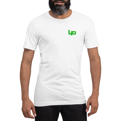 Lake Pacific Origins tee front – premium cotton coastal brand heritage shirt