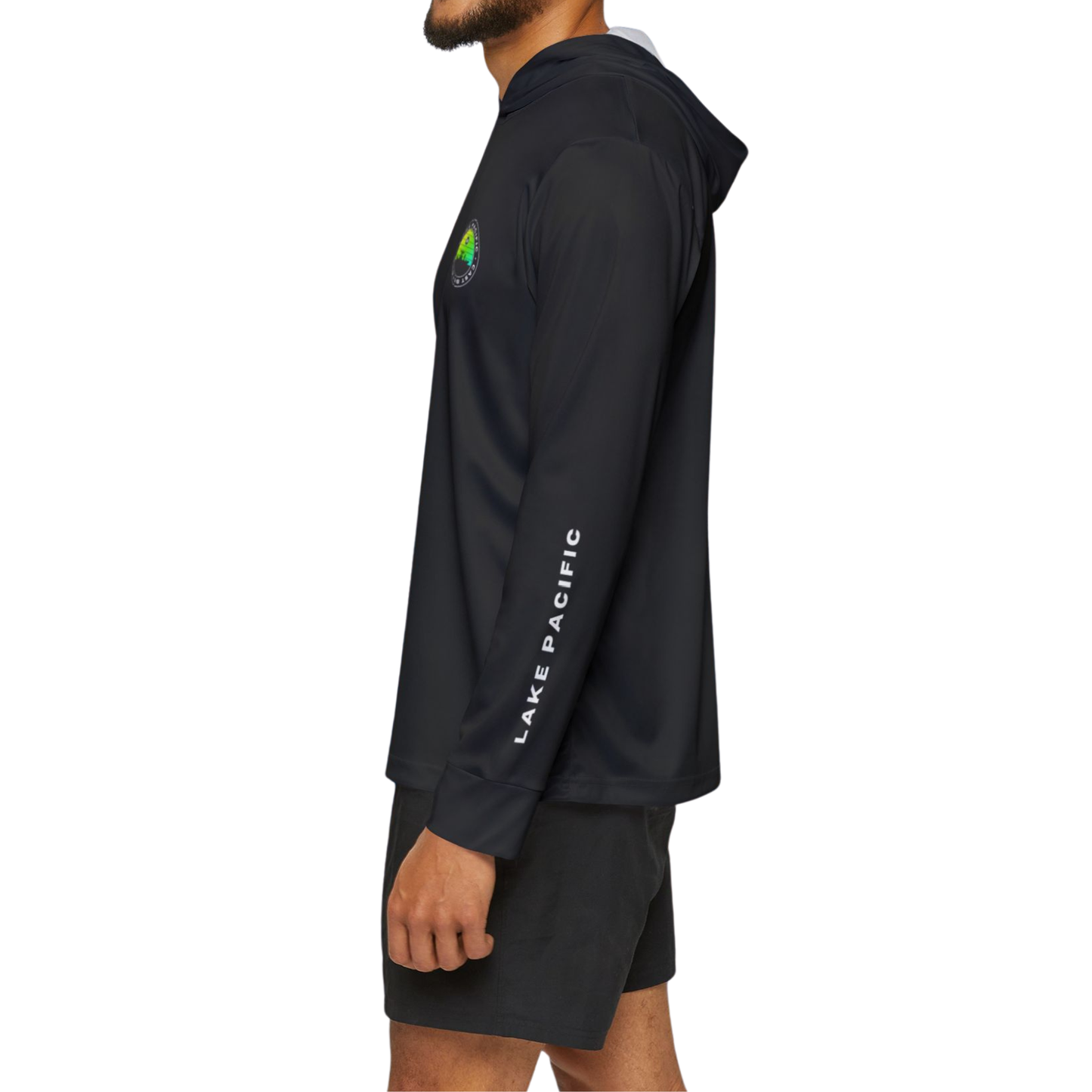 Lake Pacific Performance Fishing Hoodie — Silhouette