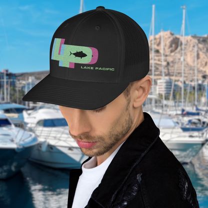 Lake Pacific Trucker Cap — Technicolor