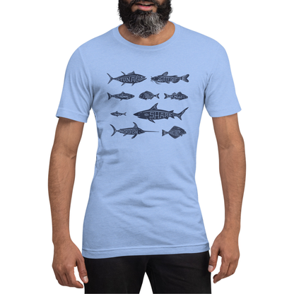 Lake Pacific Species tee alternate colorway – offshore angler fishing shirt