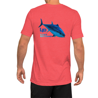 Lake Pacific Tee – Cast Beyond (Bluefin)