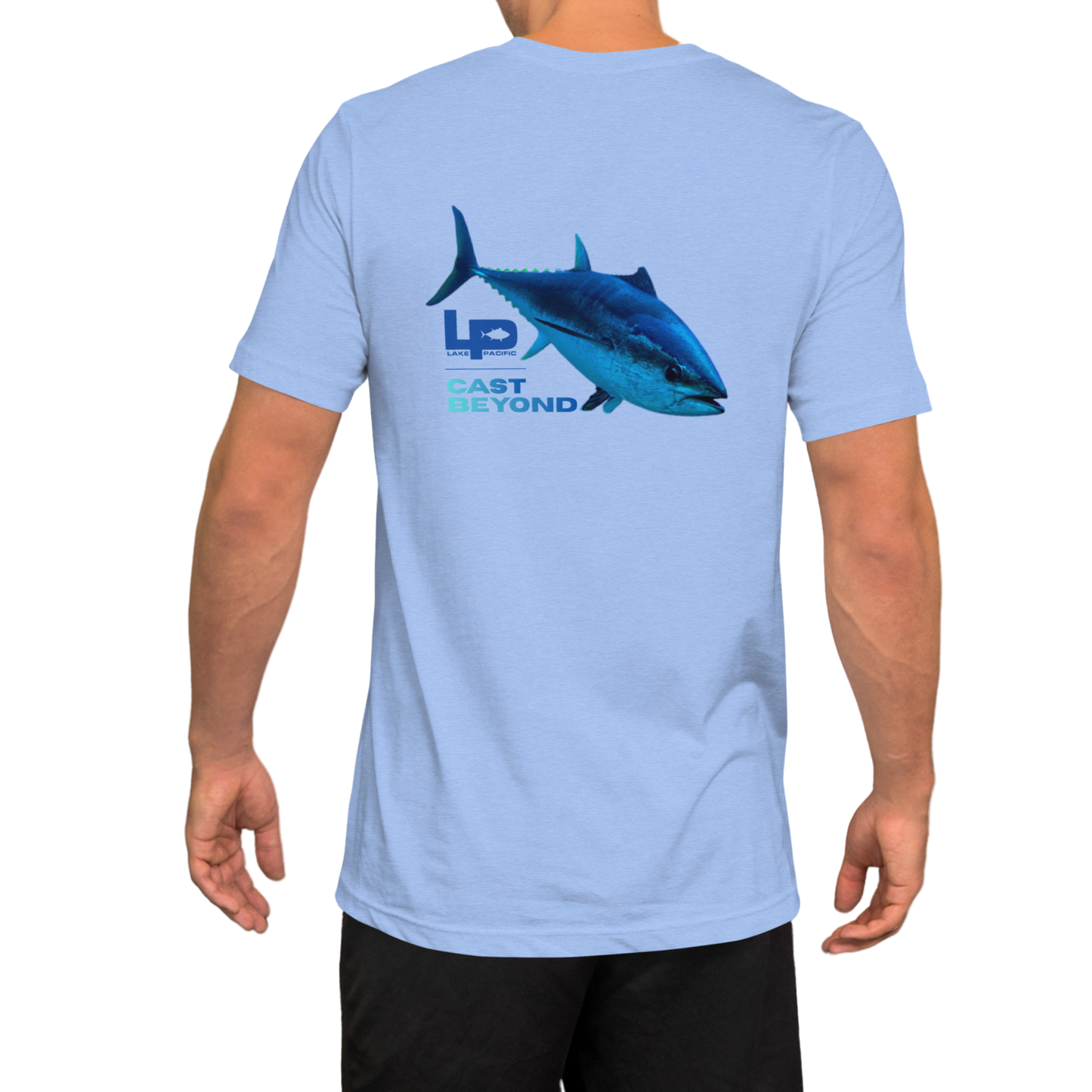 Lake Pacific Tee – Cast Beyond (Bluefin)