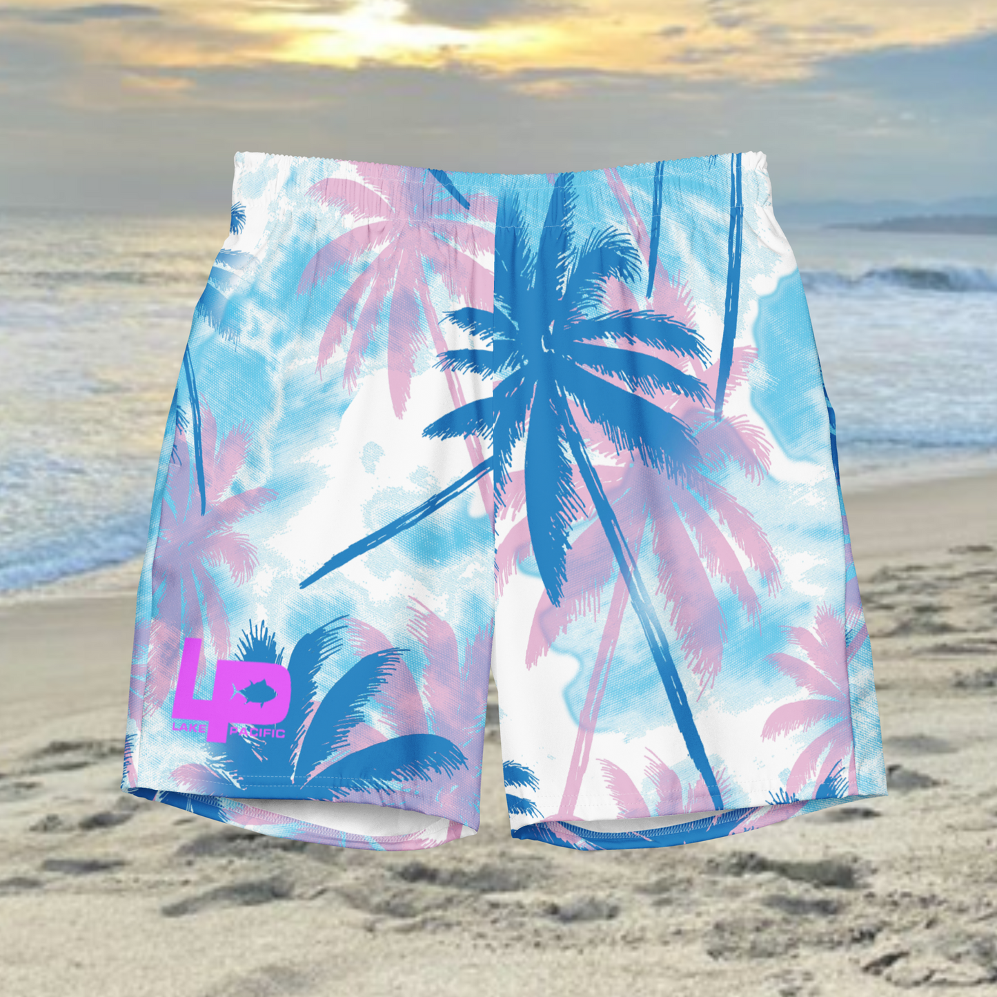 Lake Pacific Recycled Swim Trunks – Built for the Water, Designed for Comfort