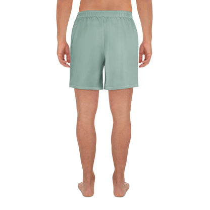 Lake Pacific Performance Long Shorts back view – UPF 50+ coastal performance shorts