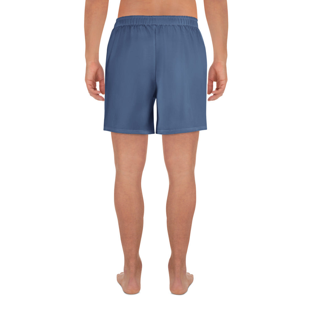 Lake Pacific Performance Long Shorts back – moisture wicking athletic fishing shorts