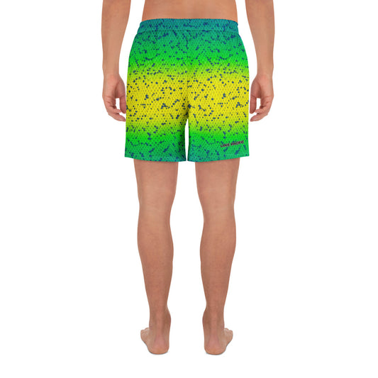 Lake Pacific Dorado Performance Long Shorts back – recycled polyester fishing shorts
