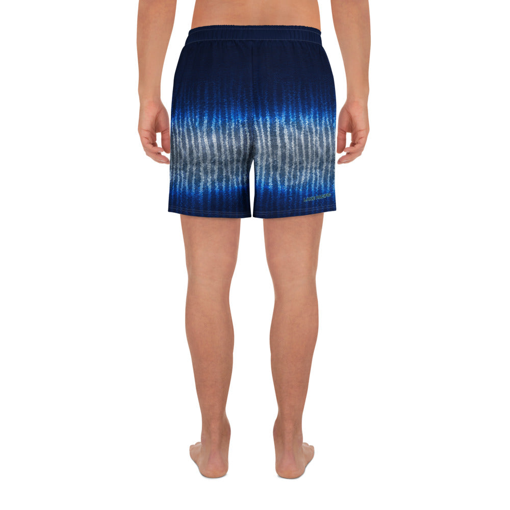 Lake Pacific Wahoo Performance Long Shorts back – recycled polyester fishing shorts