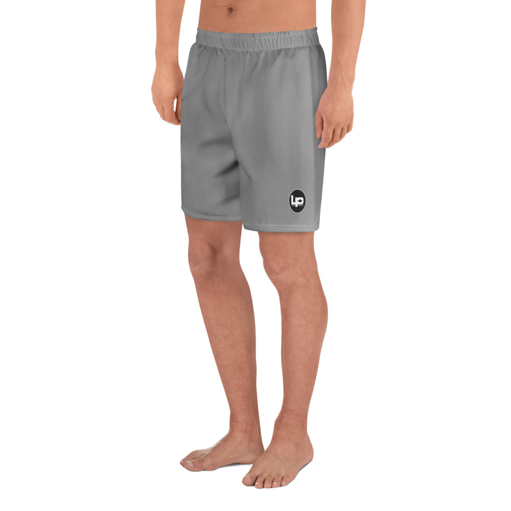 Lake Pacific Performance Long Shorts left side – recycled polyester fishing shorts
