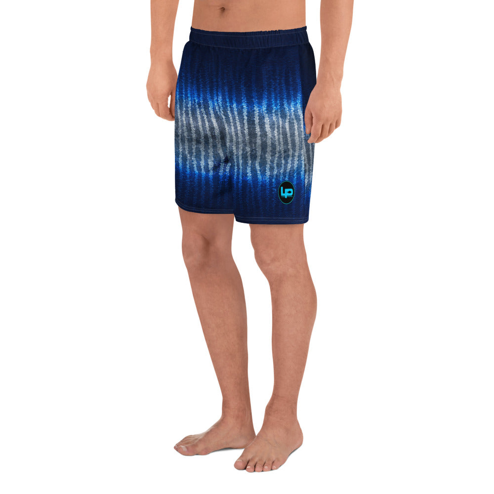 Lake Pacific Wahoo Performance Long Shorts left – four-way stretch coastal shorts