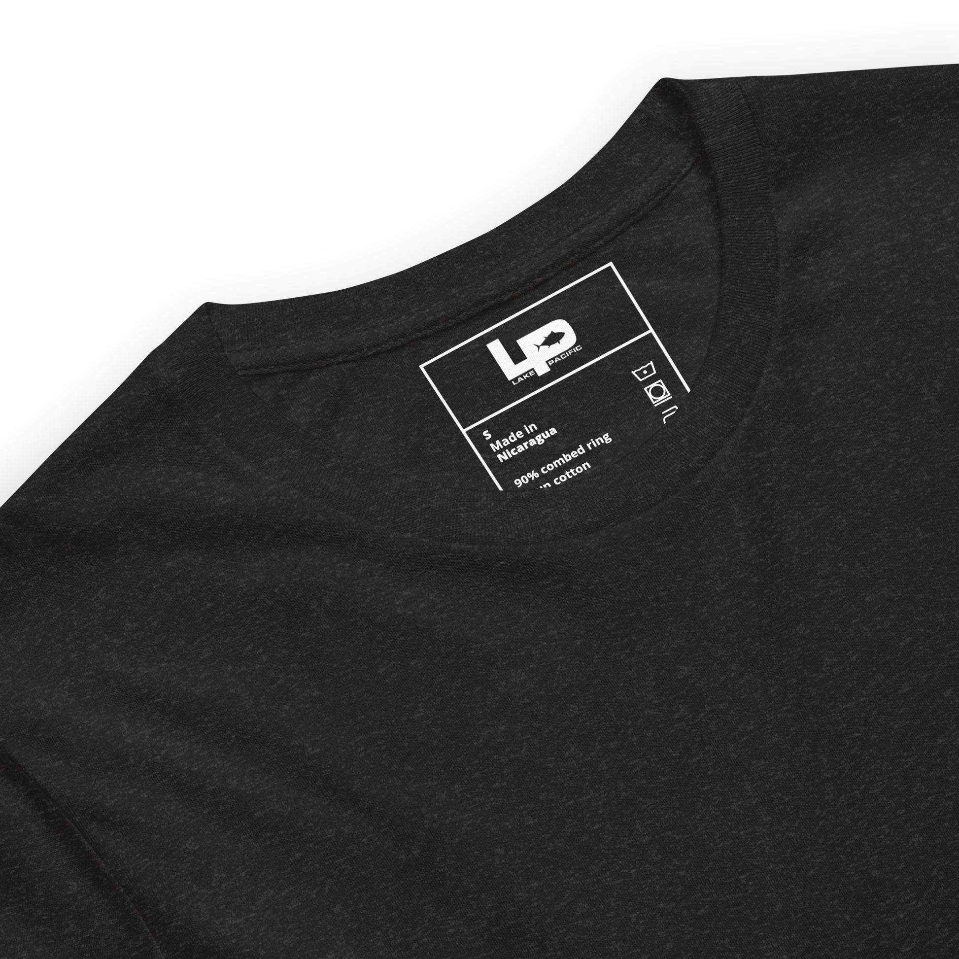 Lake Pacific Vintage Neon tee product detail – retro coastal angler shirt