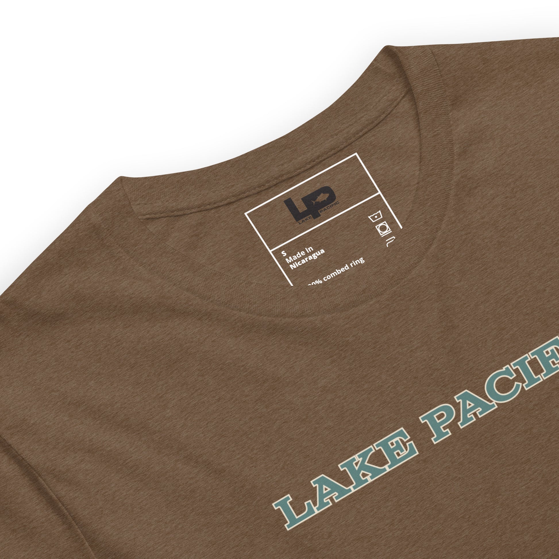 Lake Pacific Compass tee product detail – cast the four corners coastal shirt