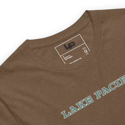 Lake Pacific Compass tee product detail – cast the four corners coastal shirt